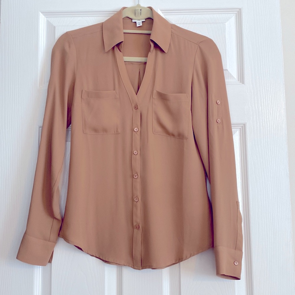 Express Portofino Shirt XXS Tan